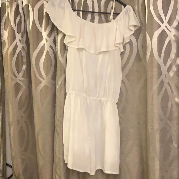 Womens White Romper - Picture 6 of 10